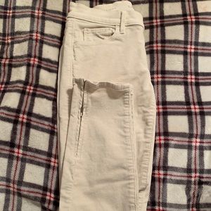 LOFT Modern Skinny Ankles Cuorduroy